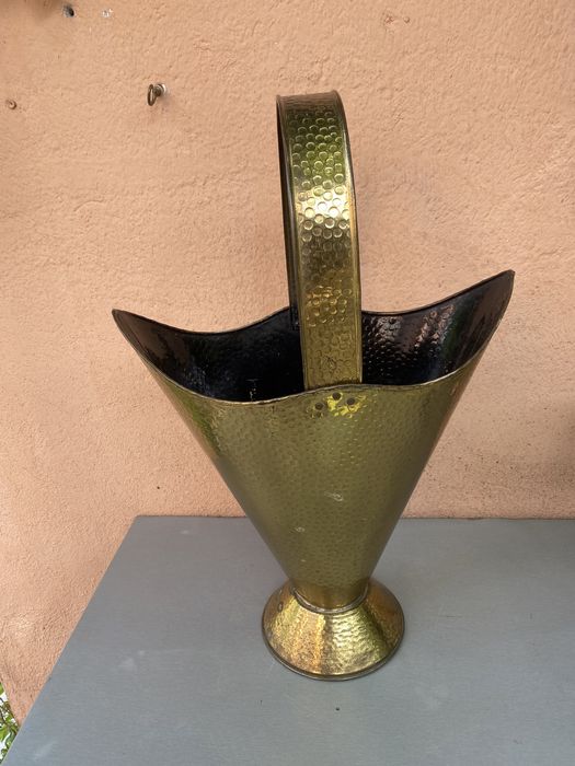 Месингов кош за чадъри Ваза за сухи цветя