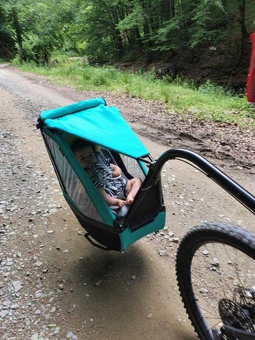 Carucior remorca pentru bicicleta Tout Terrain Singletrailer