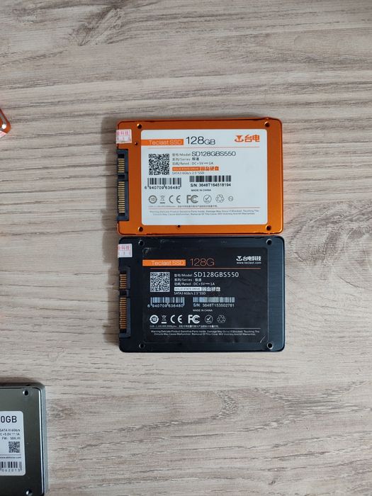 SSD, ССД 128гб и 120гб