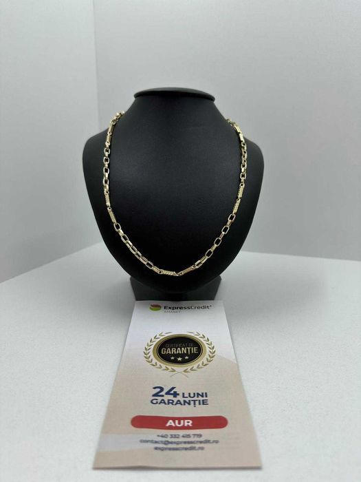 Lant aur 14k 9.19g (Ag25 Belvedere B.41428.1) Garantie 2 ani!