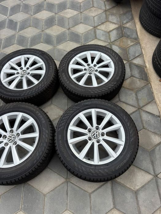 Jante Vw R-Line R16(5x112)”Passat/Jetta/Golf 5/6/7/8/Caddy/Eos/Touran/Seat/Skoda/Audi~Anv Noi”