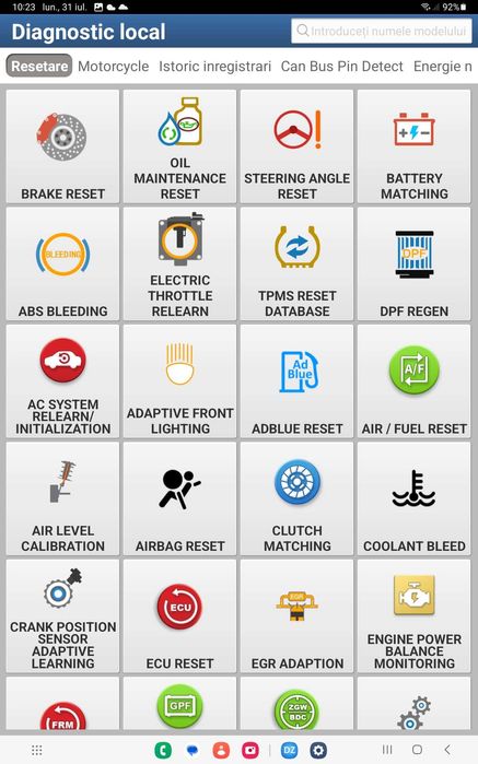 Diagnoza Launch x431 MuCAR BT200, X-PRO5 1 an activare