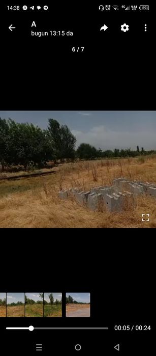 25 sotixli yer sotiladi