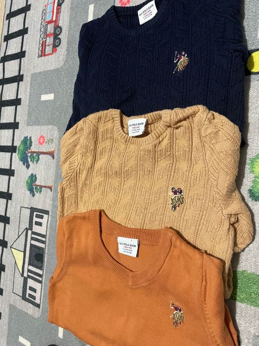 Polo assn. блузи за момче 5-6 години като нови