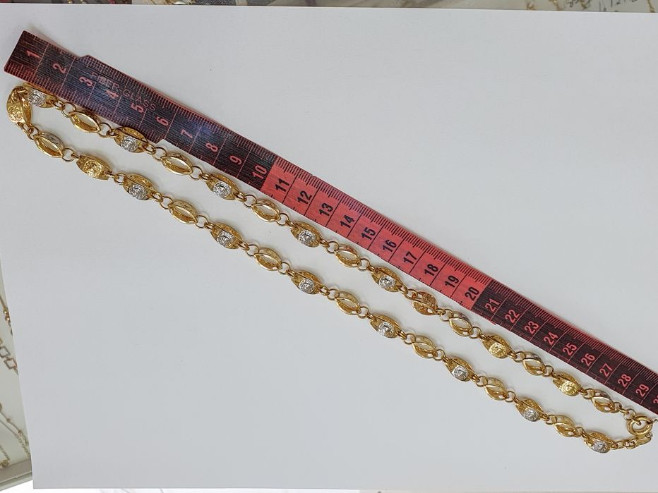 Lanț bărbătesc din aur de 14K, model Versace – 13,92 g