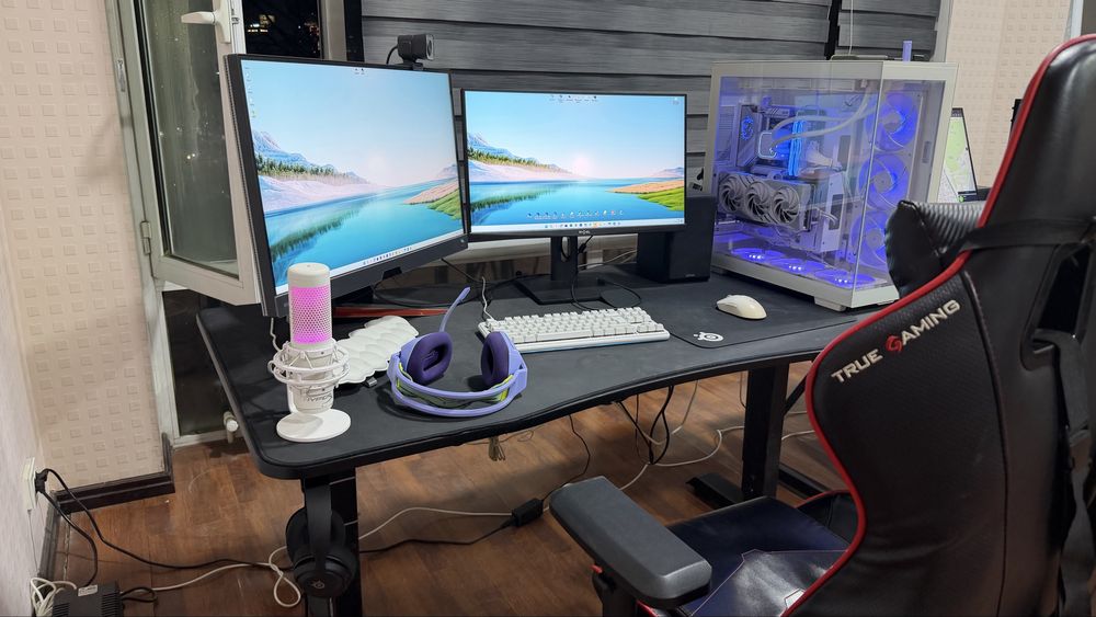 ГЕЙМИНГ СЕТАП - AMD Ryzen 9 7900X - RTX 4070 и монитор гарнитура,