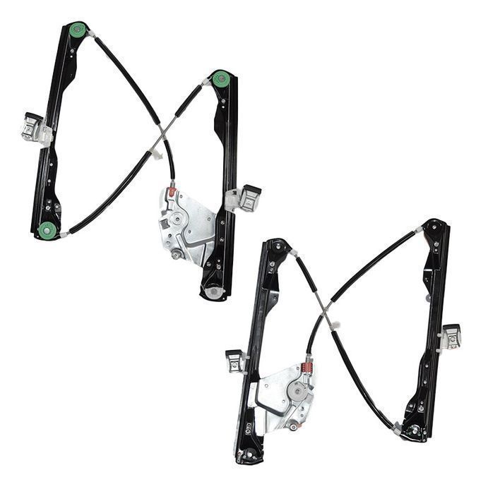 Macara usa electrica, fara motoras Ford Focus, 09.1998-11.2004 model cu 5 usi, usa fata, partea dreapta, Pentru motoras cu 2 pini