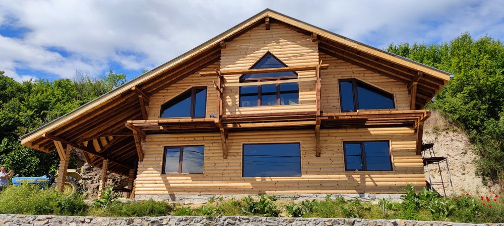 Сглобяеми къщи Проект 200м2 Етап: Несглобена конструкция - Кредитиране