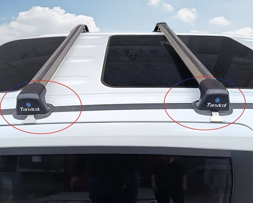 Поперечные рейлинги Hyundai Custin
