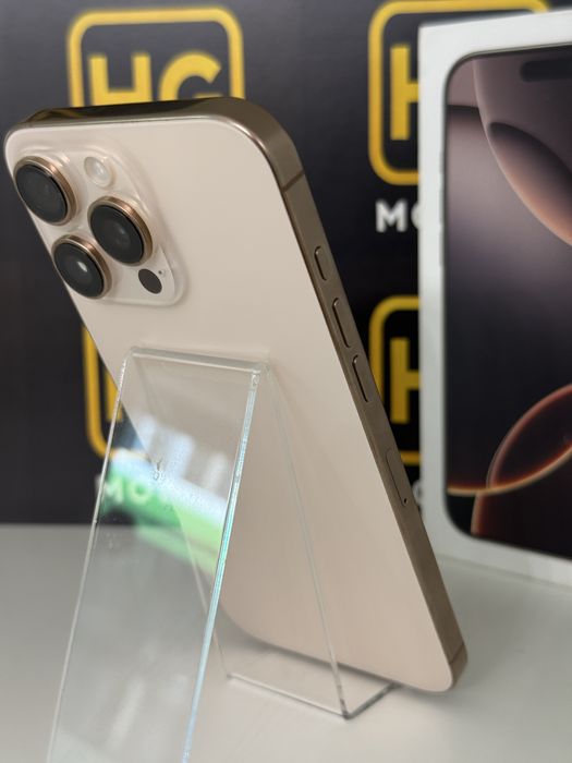 iPhone 16 Pro Max(Desert)-256GB, 100% Bat, Garantie