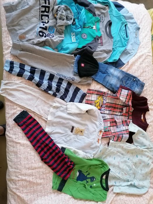 Летни дрехи и други 110-116см