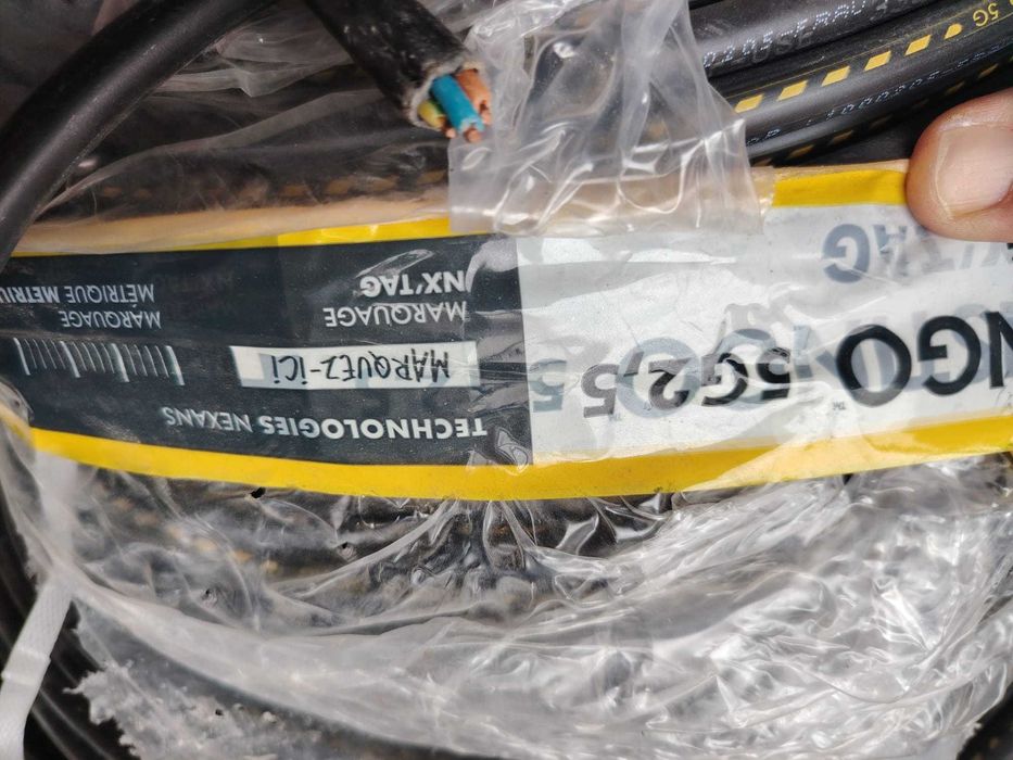 Cablu  curent MCCG (H07RN-F) 5G x 2.5 - Nou