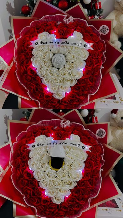 Buchete de trandafiri din sapun