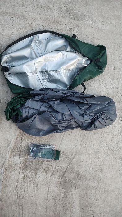 Cort pentru 3 persoane, Timeless Tools, 2x2x1,35 m, Verde