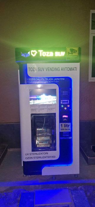 Вендинг, vending, vodamat suv apparati,savdo mashinasi vodomat,водамат