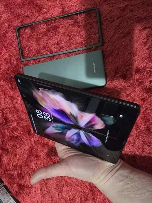 -Samsung Z Fold 3, Black, 512Gb, 12Ram, doar telefonul si o husa noua,