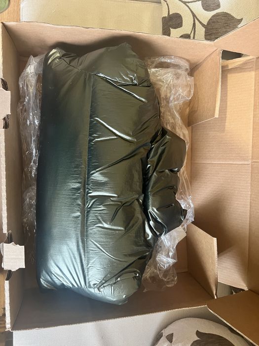 NOIZE Canada пухено яке, зелен металик