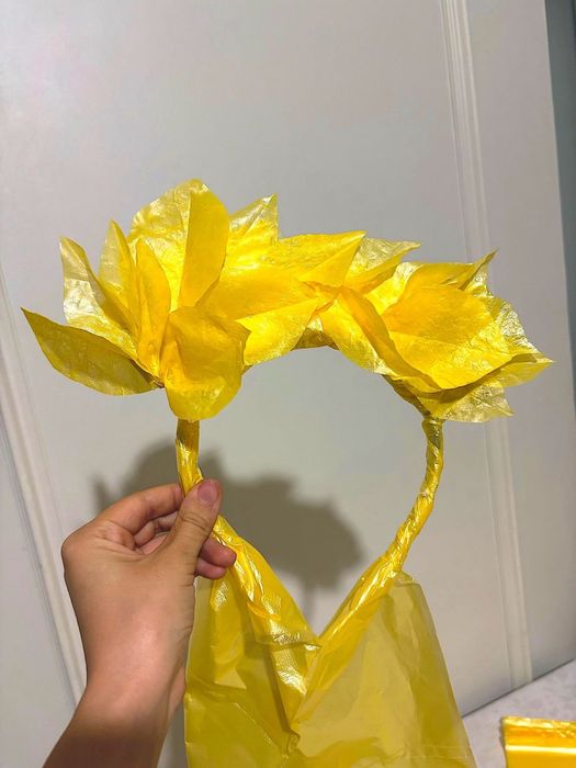 Платье из пакетиков