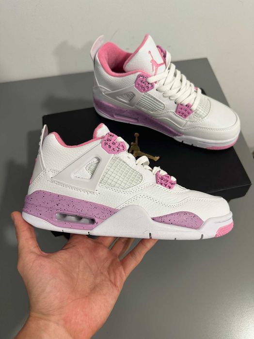 Air Jordan 4 Retro White Pink, marimea 40