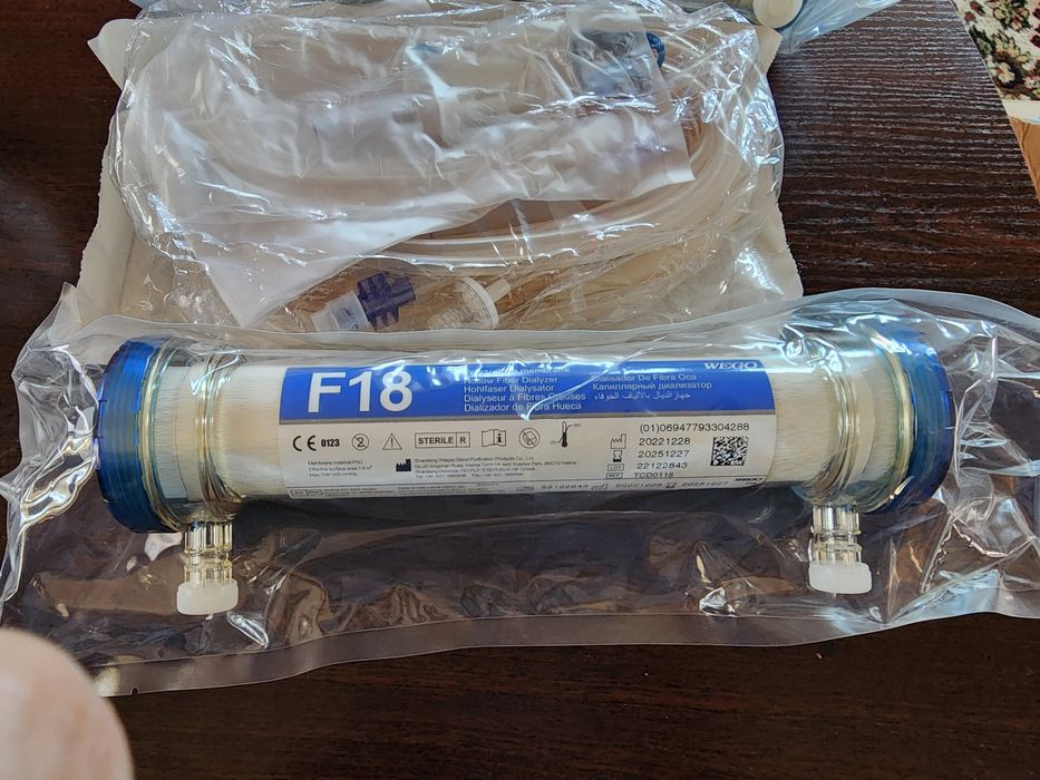 Капиллярный диализатор с системой