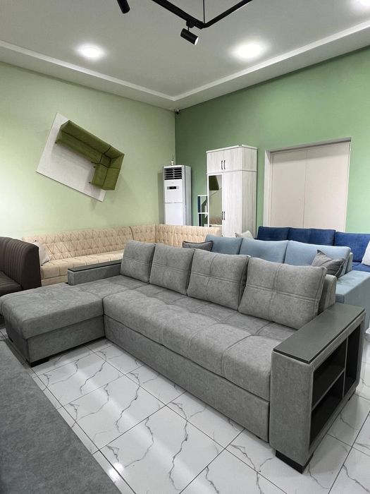 Угловой раскладной диван сундук