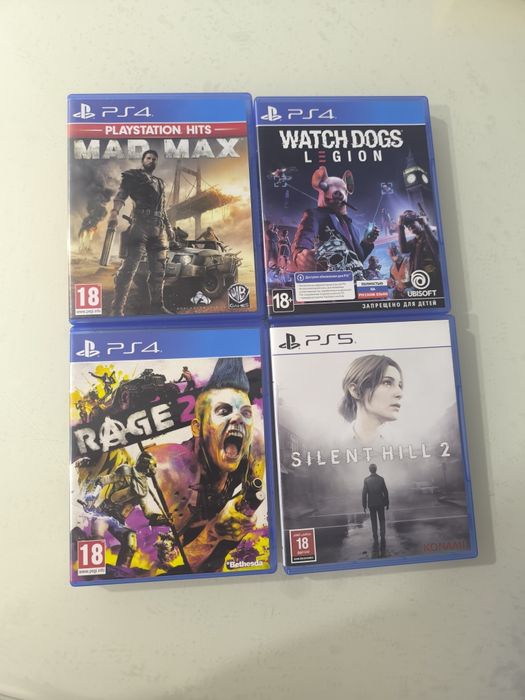 Продам игры на ps 4.5