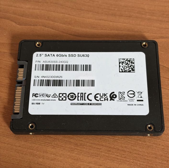 SSD 240GB adata SU630