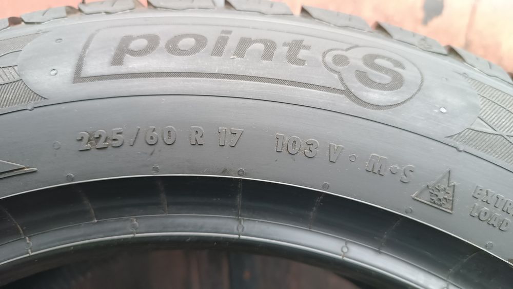 225/60/17 Point S Дот 4625