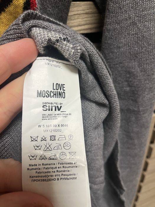 Moschino LOVE : Long Wool Jumper - Нов  размер S / Оригинал