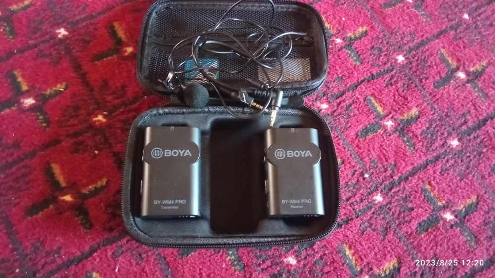 Boya m4 .Blogerlar uchun masofadan ishlaydigan migrafon.