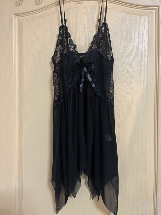 Секси черна нощница