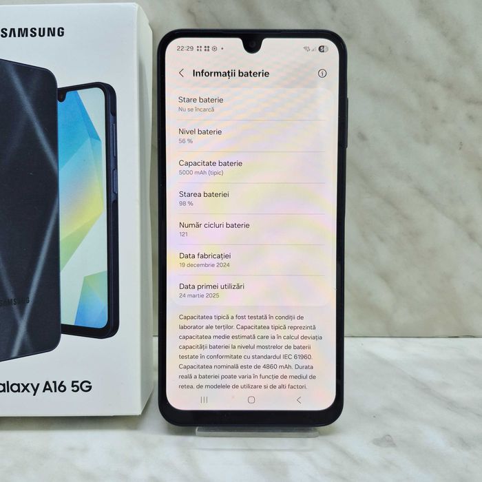 Samsung Galaxy A16 128GB 4GB RAM 5G Zeus Amanet Militari 37344