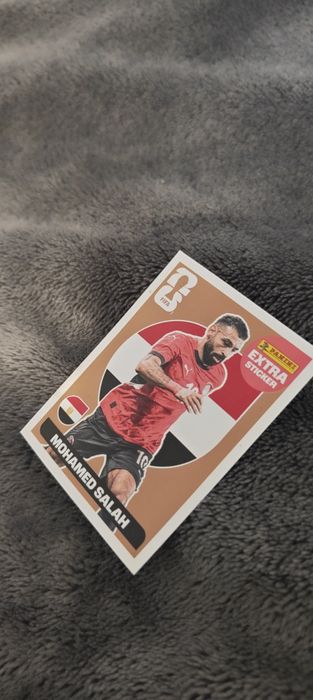 Mohamed Salah extra sticker world cup 2026