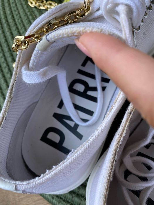 Patrizia Pepe-текстилни кецове и чанта!