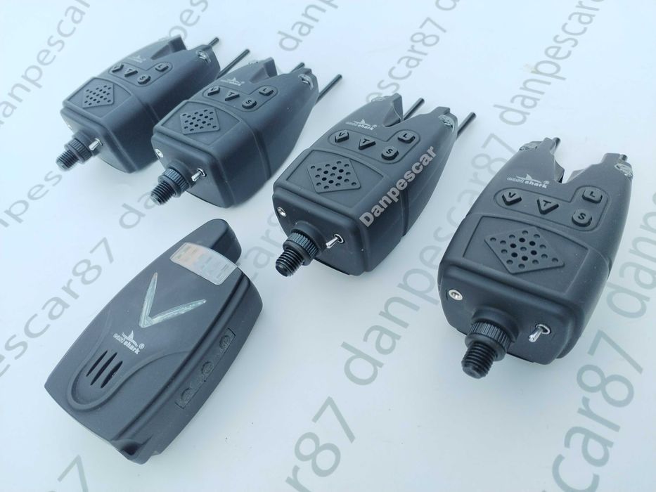 Set 4 avertizoare cu statie Eastshark TLI41 SNAG BARR si lumina veghe