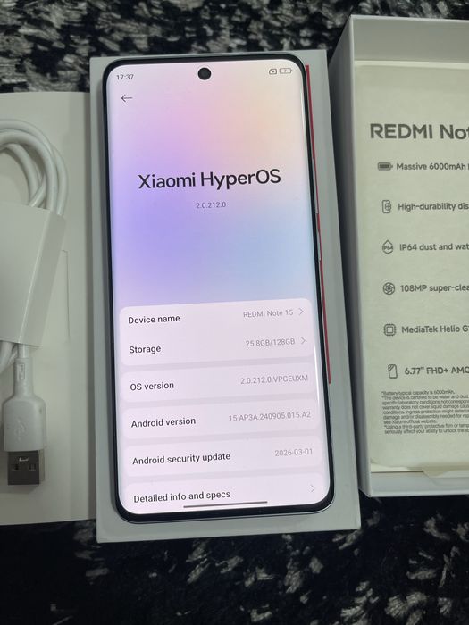 Redmi Note 15 128GB / 8GB RAM