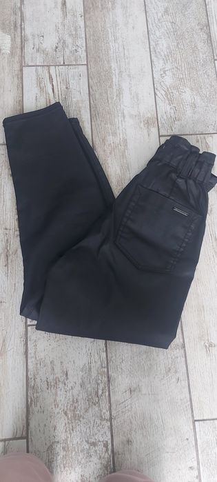 Paperbag промазани дамски дънки Zara
