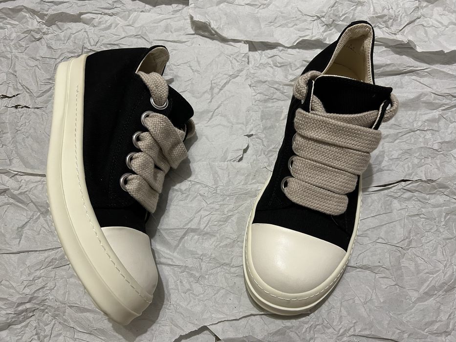 Adidasi Rick Owens Ramones Low Jumbo Laces