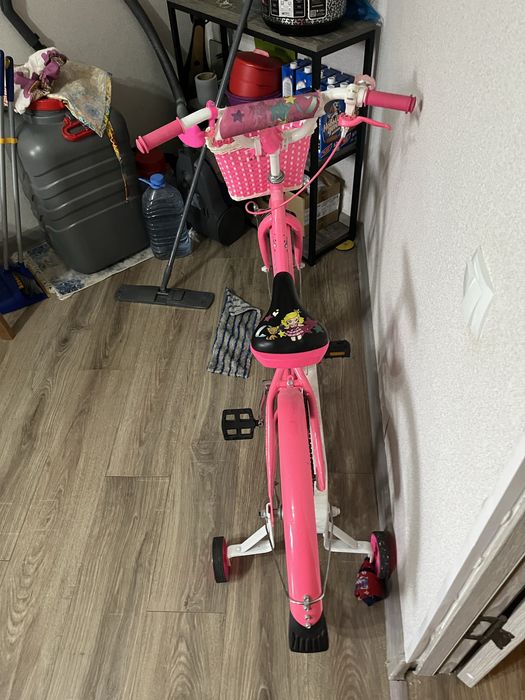 Продается девчачий детский велосипед