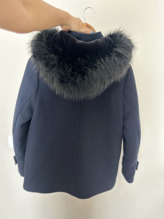 Осеннее утеплённое пальто