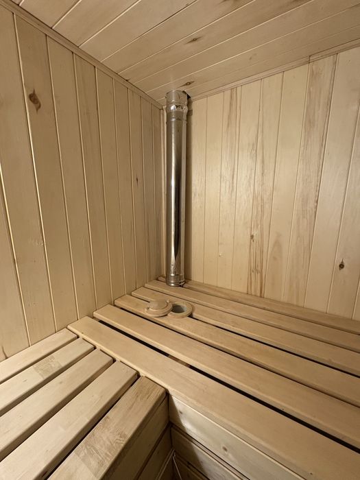 Баня на дровах . Новая