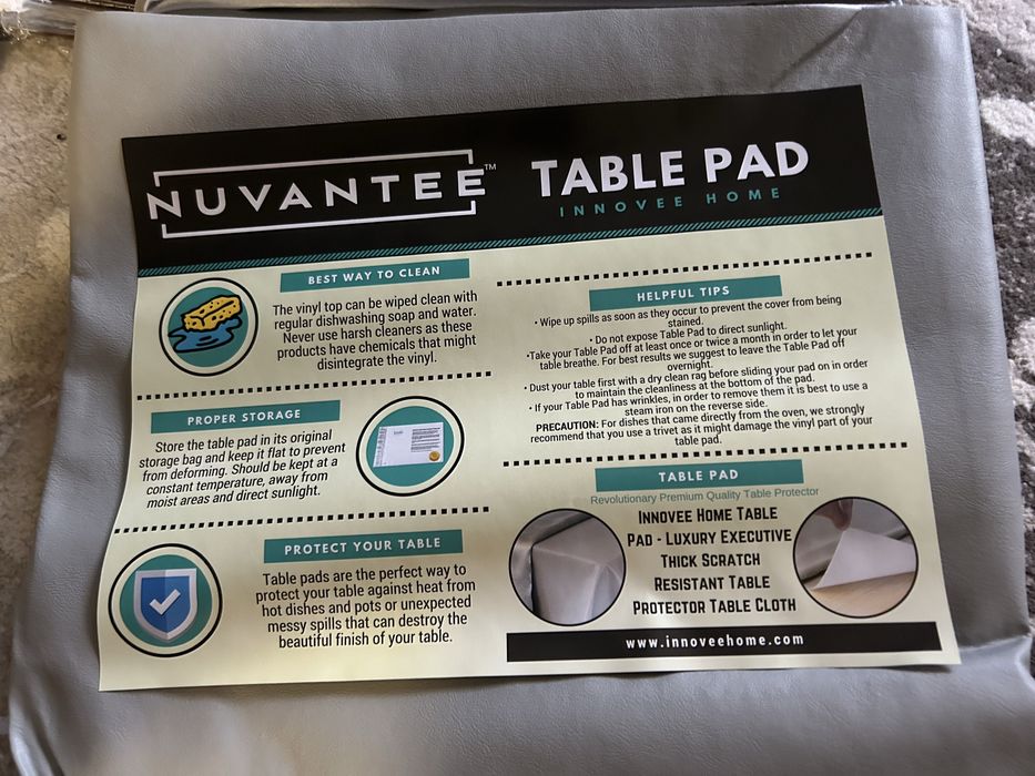 Protecție masă / față de masă impermeabilă Nuvantee