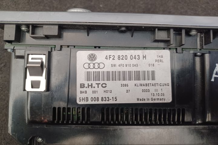 Comanda AC 4F2820043H 4F2820043H Audi A6 4F/C6