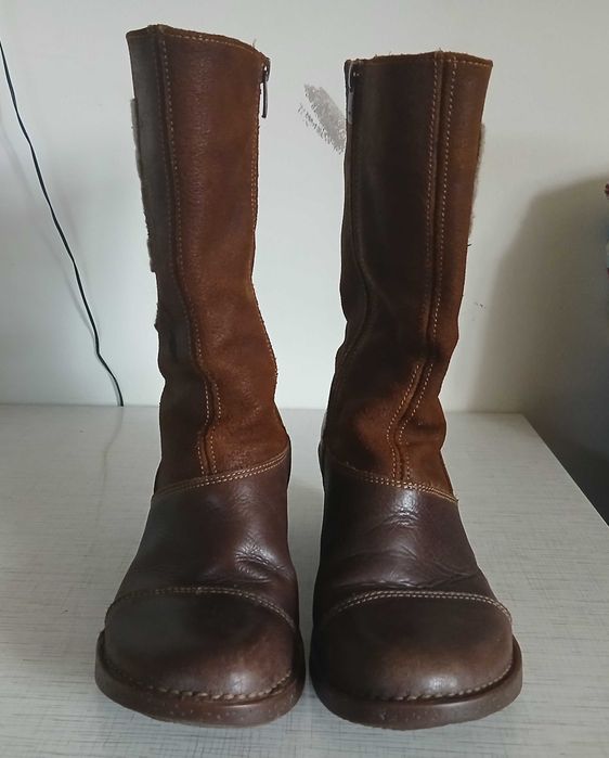 Cowboy art boots Каубойски арт ботуши естествена кожа и велур