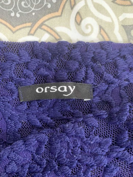 Fustă ORSAY-dantelă albastră