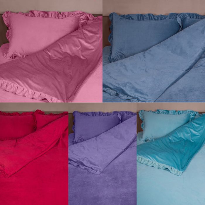 Постельное бельё из велюра