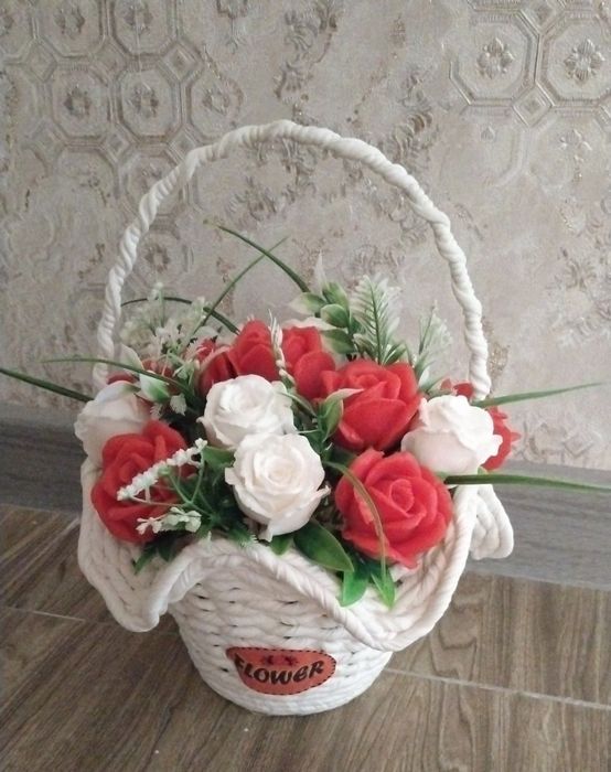 Цветы из мыла, букеты из мыла, sovunli gullar zakazga