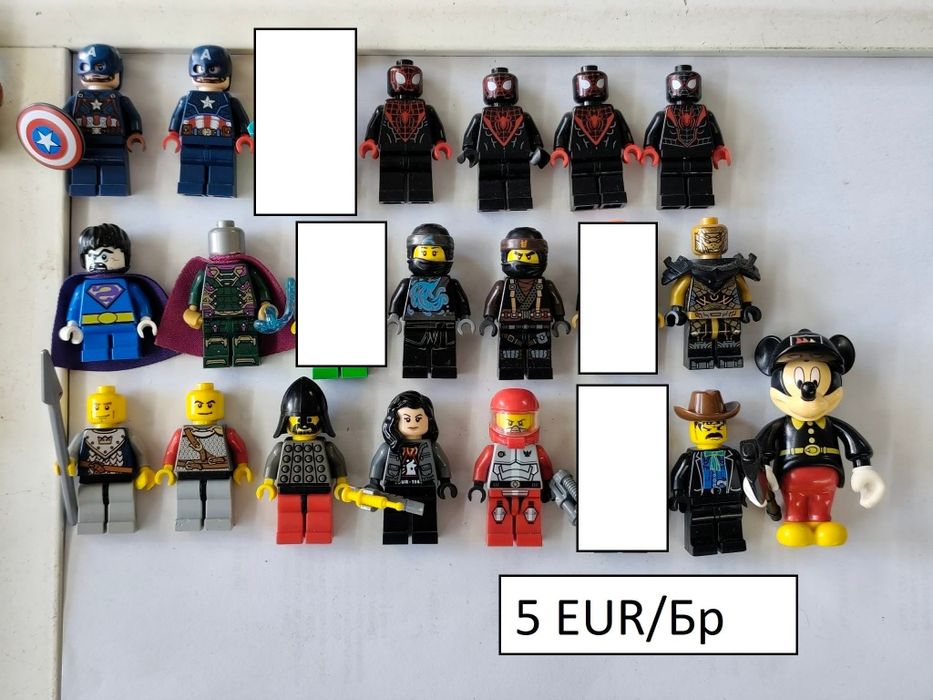 Оригинални лего минифигурки lego star wars /ninjago/ и други