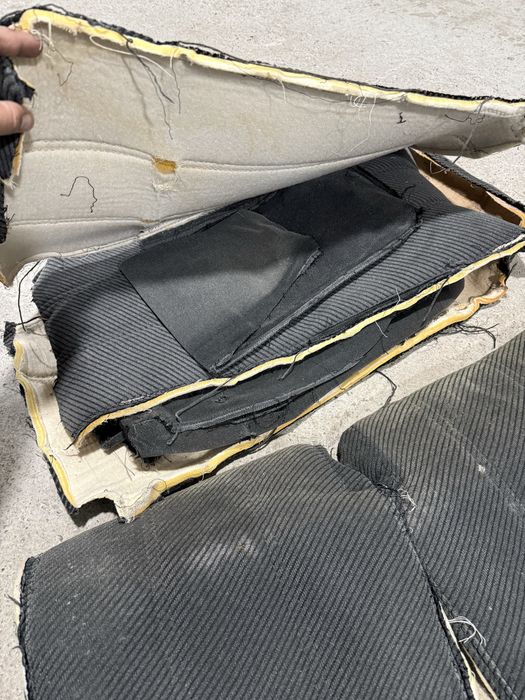 Ткань на BMW e34 для перешива на донора