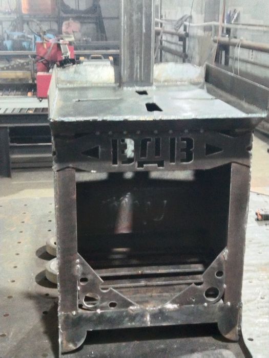 Продам печку уличную на дровах